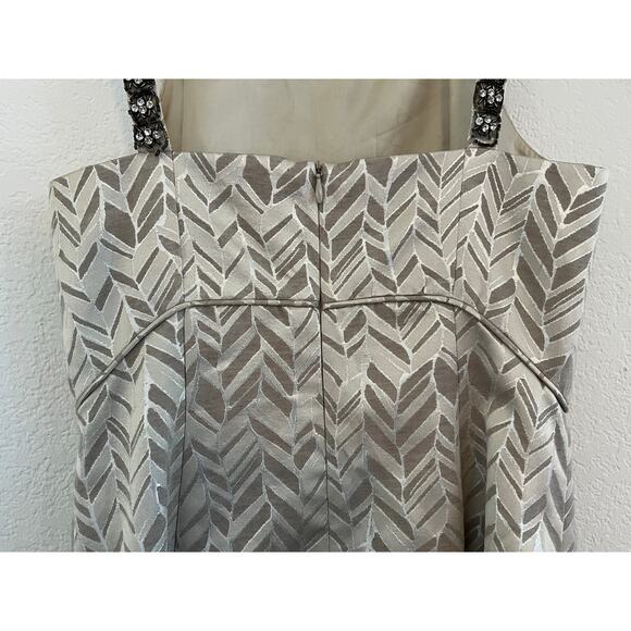 Trina Turk Embellished Shift Cocktail Dress Womens 0 Y2K Chic Event Gala Glam - Picture 11 of 16